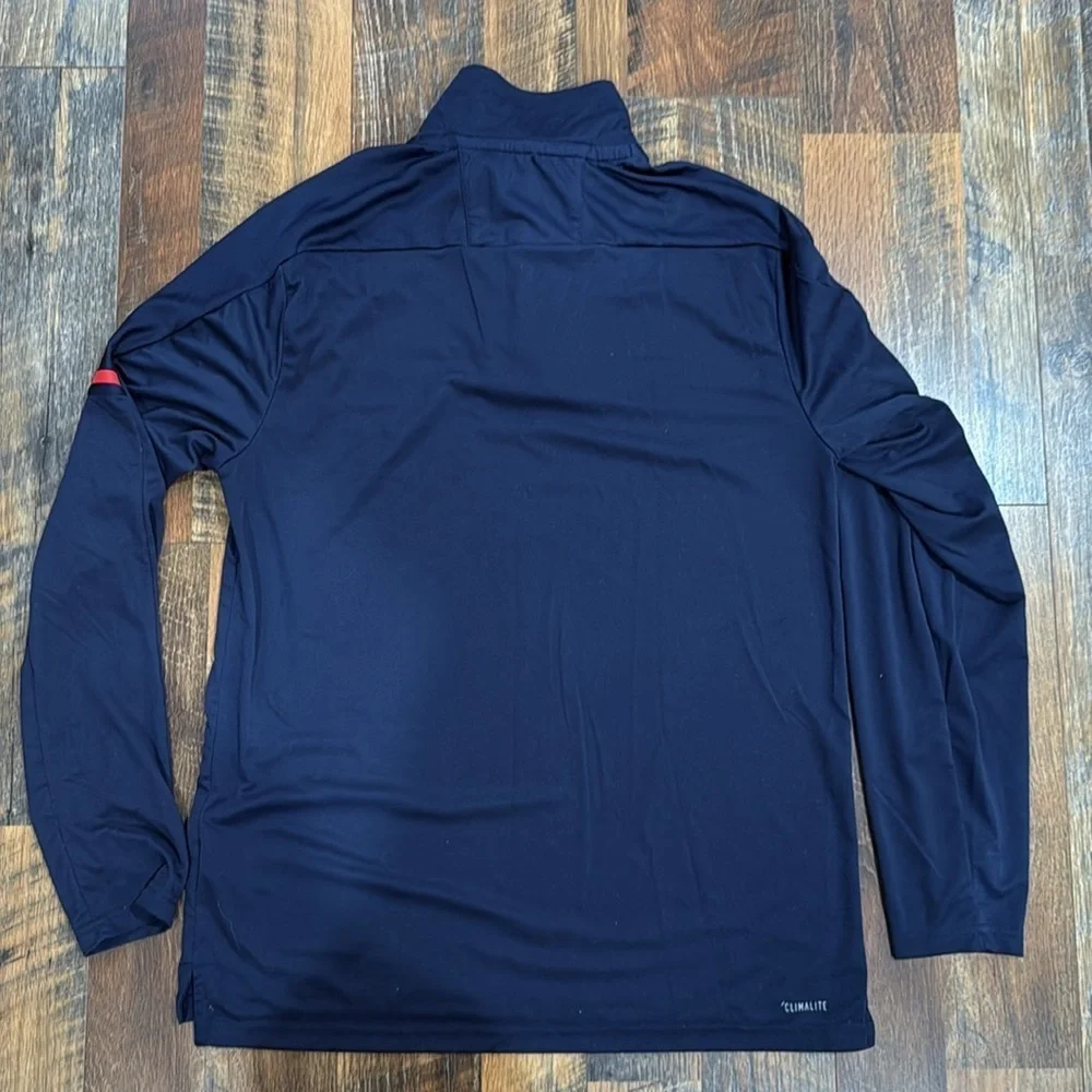 Adidas NHL Columbus Blue Jackets Quarter Zip Pullover